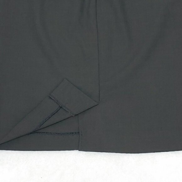 THEORY Brown Wool Pencil Skirt - Picture 9 of 12